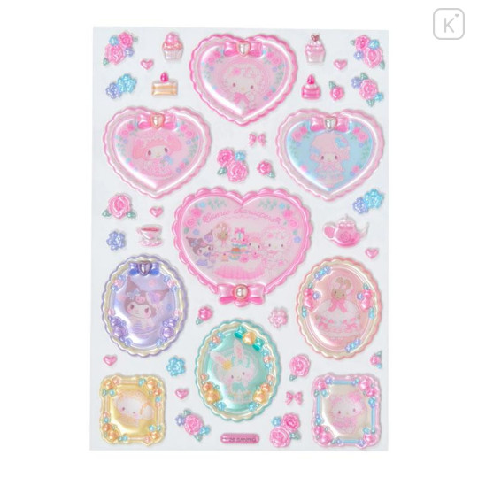 Japan Sanrio Original Sticker - Fairy Tale Party Pearlescent Plump Emblem - 2