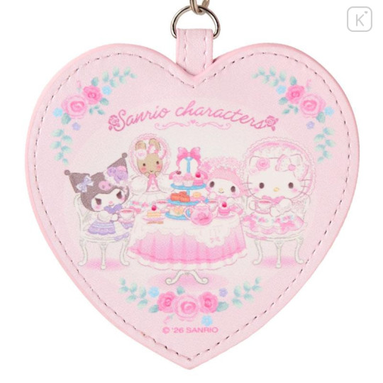 Japan Sanrio Original Lip Pouch with Mirror - Fairy Tale Party - 5