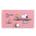 Japan Peanuts Mini Planner Monthly Schedule Book - Snoopy & Woodstock : Sandwich Pink 2027 - 1