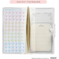 Japan Peanuts Mini Planner Monthly Schedule Book - Snoopy & Woodstock : Sandwich Pink 2027 - 6