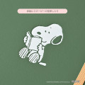 Japan Peanuts B6 Monthly Schedule Book - Snoopy : Faux Leather Green 2027 - 7