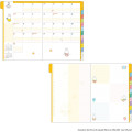 Japan Miffy B6 Monthly Schedule Book - Miffy : Faux Leather Honey Brown 2027 - 4