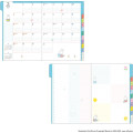 Japan Miffy B6 Monthly Schedule Book - Miffy : Faux Leather Honey Brown 2027 - 5