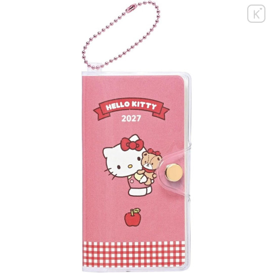 Japan Sanrio Mini Planner Monthly Schedule Book - Hello Kitty & Tiny Chum : 2027 - 1