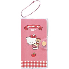 Japan Sanrio Mini Planner Monthly Schedule Book - Hello Kitty & Tiny Chum : 2027