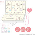 Japan Sanrio Mini Planner Monthly Schedule Book - Hello Kitty & Tiny Chum : 2027 - 4