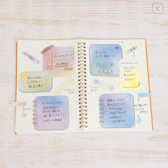 Japan Cocosasu Detachable Index Sticky Notes - Cotton Candy and Skip - 3