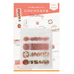 Japan Cocosasu Detachable Index Sticky Notes - Film Strawberry