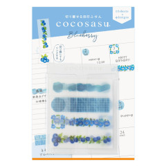 Japan Cocosasu Detachable Index Sticky Notes - Film Blueberry