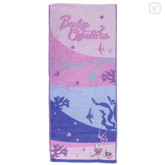 Japan Disney Face Towel - Baby Oysters - 1
