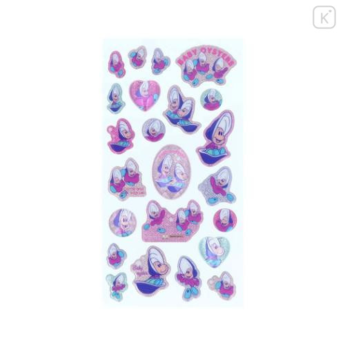 Japan Disney Glitter Crystal Sticker - Baby Oysters - 3