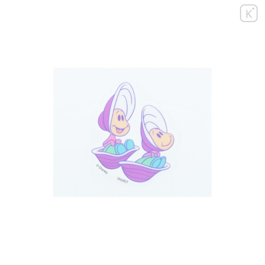 Japan Disney Repipeta Reusable Sticker - Baby Oysters : Gathering - 3