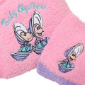Japan Disney Fluffy Socks in Drawstring Bag - Baby Oysters - 3