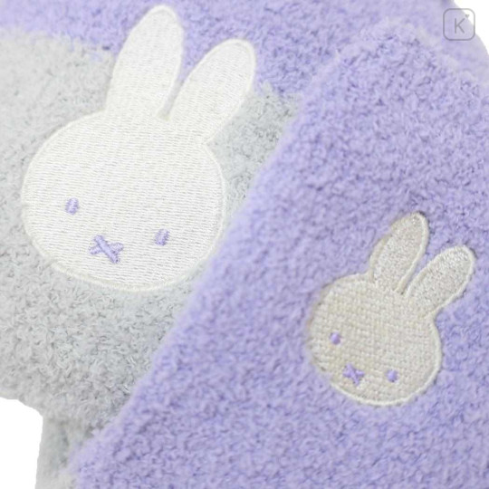 Japan Miffy Fluffy Socks in Drawstring Bag - Miffy - 3