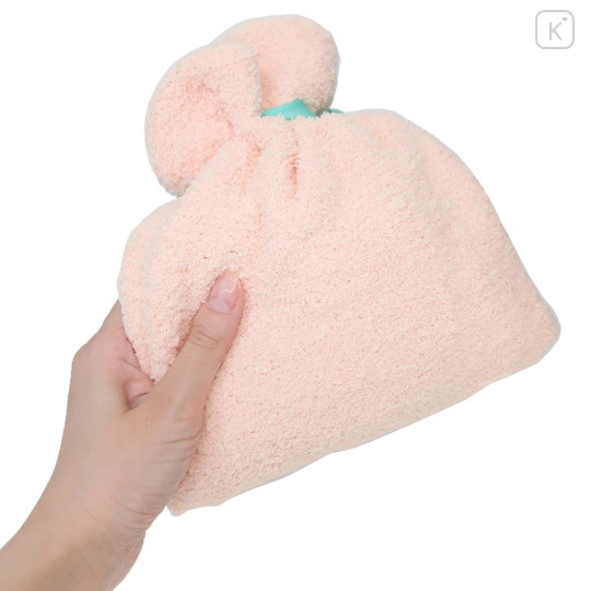 Japan Moomin Fluffy Socks in Drawstring Bag - Little My - 2