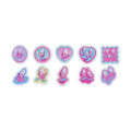 Japan Disney Flake Stickers with Mini Purse - Baby Oysters - 4