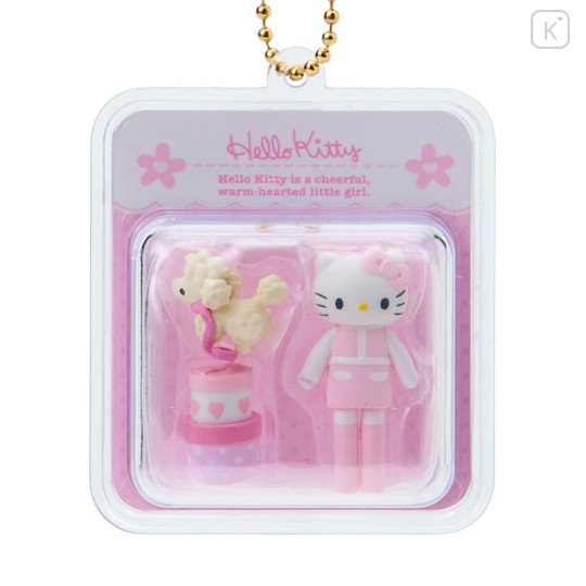 Japan Sanrio Original Miniature Package Charm - Hello Kitty : Pink - 2