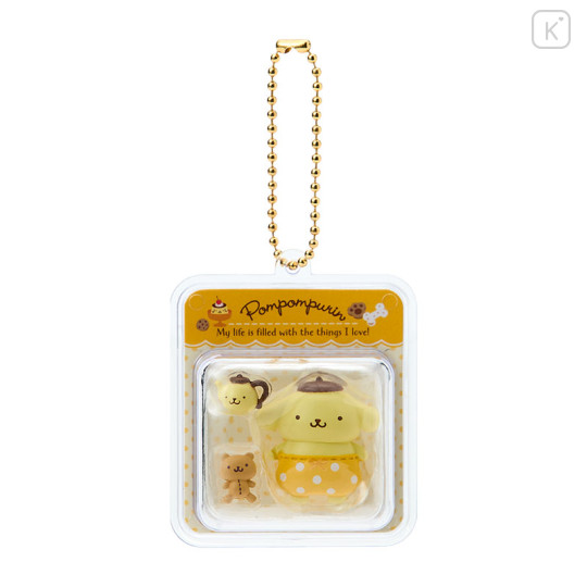Japan Sanrio Original Miniature Package Charm - Pompompurin - 1
