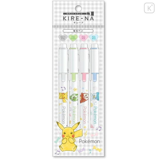 Japan Pokemon Kire-na Double-Sided Highlighter Set - B - 1