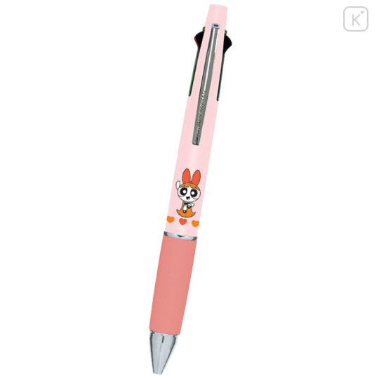 Japan The Powerpuff Girls Jetstream 4&1 Multi Ballpoint Pen + Mechanical Pencil - Blossom - 1