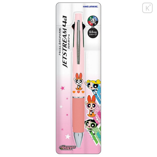 Japan The Powerpuff Girls Jetstream 4&1 Multi Ballpoint Pen + Mechanical Pencil - Blossom - 2