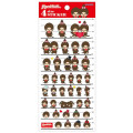 Japan Monchhichi 4 Size Sticker - Monchhichi-chan & Monchhichi-kun : A - 1