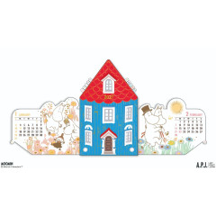 Japan Moomin 2-Month Desk Calendar - House Slide Calendar 2027