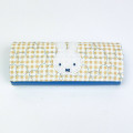 Japan Miffy Glasses Case - Miffy : Gingham Pop Yellow - 2