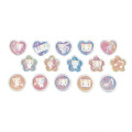 Japan Sanrio Crystal Seal - Masyumaro : Musical Notes - 2