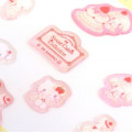Japan Sanrio Puffy Stickers - Sweet Cakes Collection Strawberry Shortcake - 2