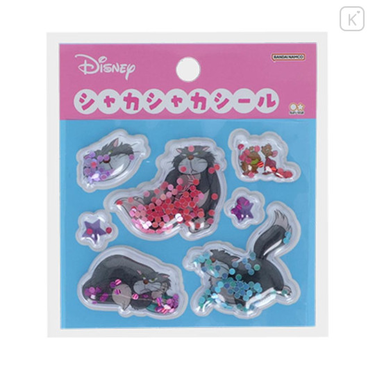 Japan Disney Shaker Stickers - Lucifer - 1