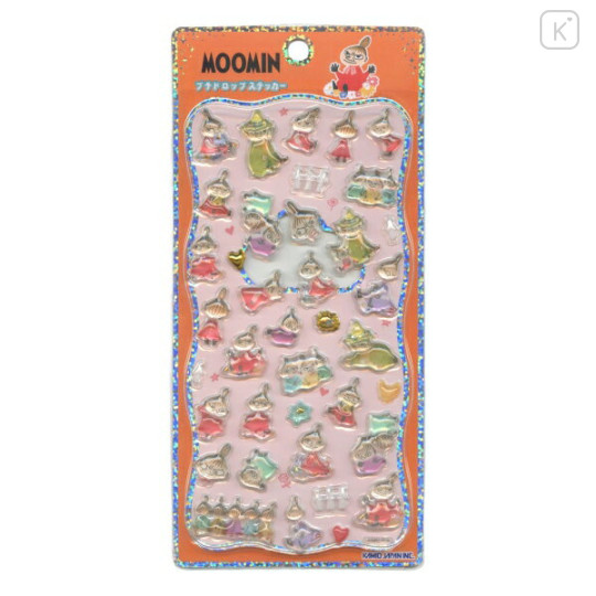 Japan Moomin Petit Drop Sticker - Little My : Siblings - 1