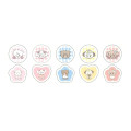 Japan Mikko Illustrations Marble-Style Stickers - Lil ala mode : Pink - 3