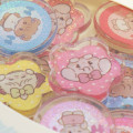 Japan Mikko Illustrations Marble-Style Stickers - Lil ala mode : Mint - 2