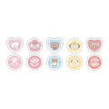 Japan Mikko Illustrations Marble-Style Stickers - Lil ala mode : Mint - 3