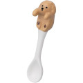 Japan Decole Ceramic Spoon - Wankoron Dog Toy Poodle Figure - 1
