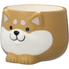 Japan Decole 3D Teacup - Wankoron Dog Shiba Inu Figure