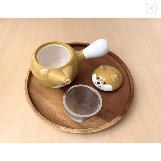 Japan Decole 3D Japanese Teapot - Wankoron Dog Shiba Inu Figure - 3