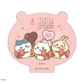 Japan Chiikawa Desk Calendar Wood Stand - Chiikawa : Happy 2027 - 3