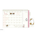 Japan Mofusand Desk Calendar & To Do List - 2027 Cat Illustration - 1