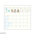 Japan Mofusand Desk Calendar & To Do List - 2027 Cat Illustration - 3