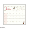 Japan Mofusand Desk Calendar & To Do List - 2027 Cat Illustration - 5