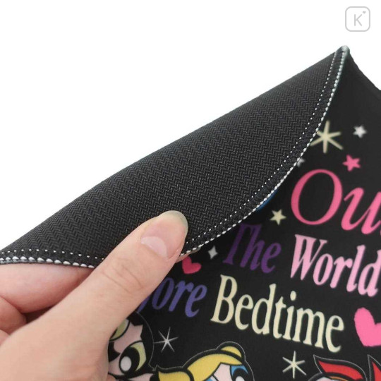 Japan The Powerpuff Girls Mouse Pad - Save The World Before Bedtime Black - 2