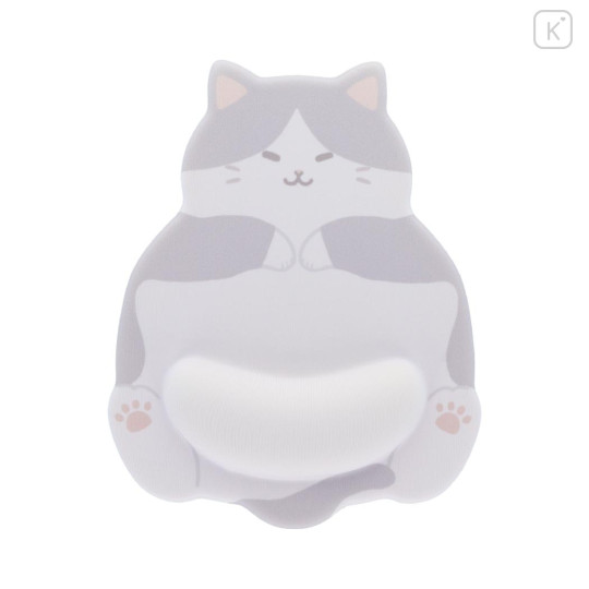 Japan Sun-Star Mouse Pad - Tuxedo Cat Tummy Brown - 2