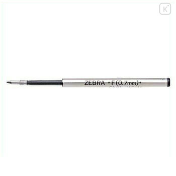 Japan Zebra F-0.7 Ballpoint Pen Refill - 0.7mm Black - 1