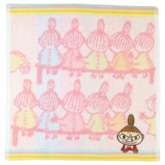 Japan Moomin Embroidered Mini Towel Handkerchief - Little My : Sibling