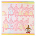 Japan Moomin Embroidered Mini Towel Handkerchief - Little My : Sibling - 1