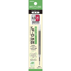 Japan Zebra Sarasa Biotube JF-0.5 Gel Pen Refill - 0.5mm Red