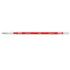 Japan Zebra Sarasa NJK-0.4 Multi Gel Pen Refill - 0.4mm Red