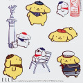 Japan Sanrio Elle Sticker - Pompompurin : Paris - 4